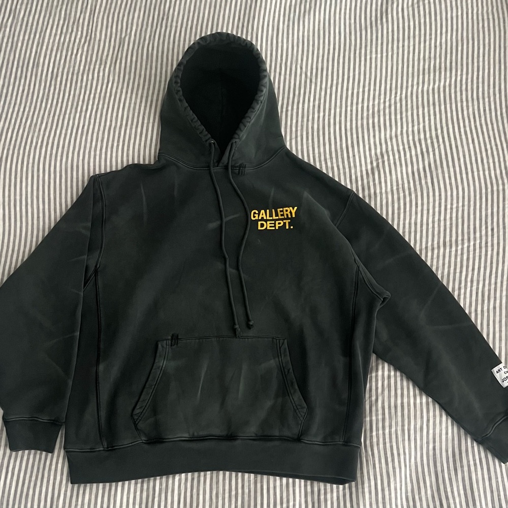 Galley Dept. Sun Faded English Logo Hoodie